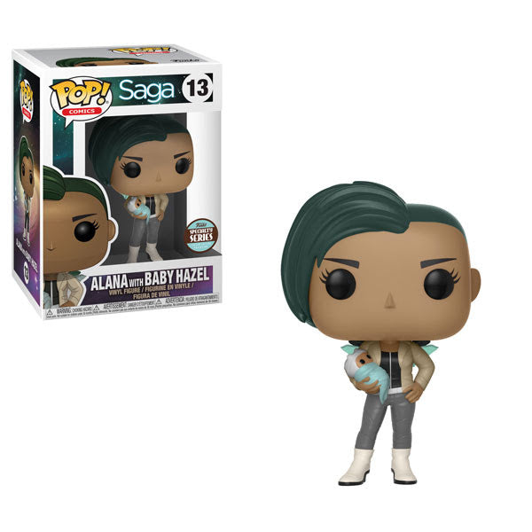 Comics Pop! Vinyl Figure Alana with Baby Hazel [Saga] [Specialty Series] [13] - Fugitive Toys