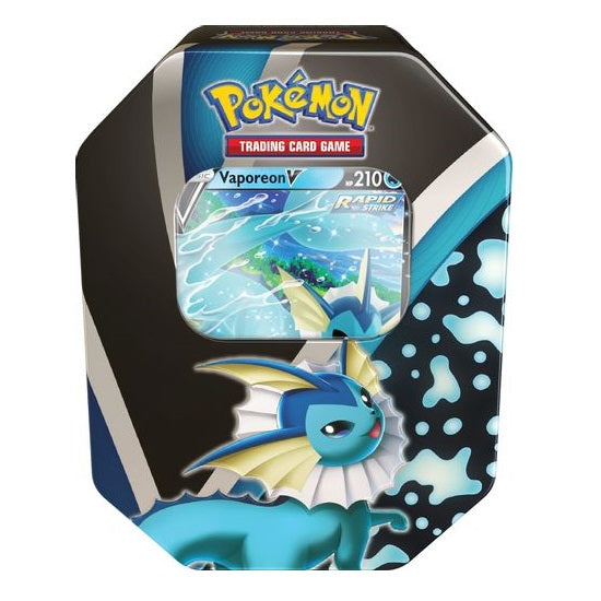 Pokemon TCG 2021 Eevee Evolutions Tin [Vaporeon V] - Fugitive Toys