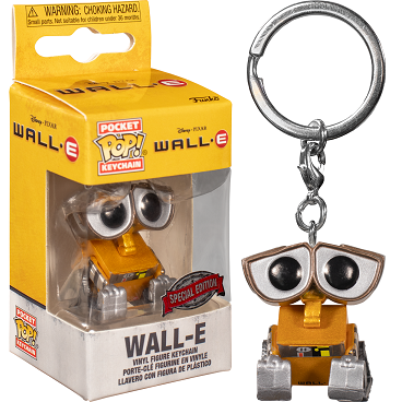 Wall-E Pocket Pop! Keychain Wall-E (Metallic) [Exclusive] - Fugitive Toys