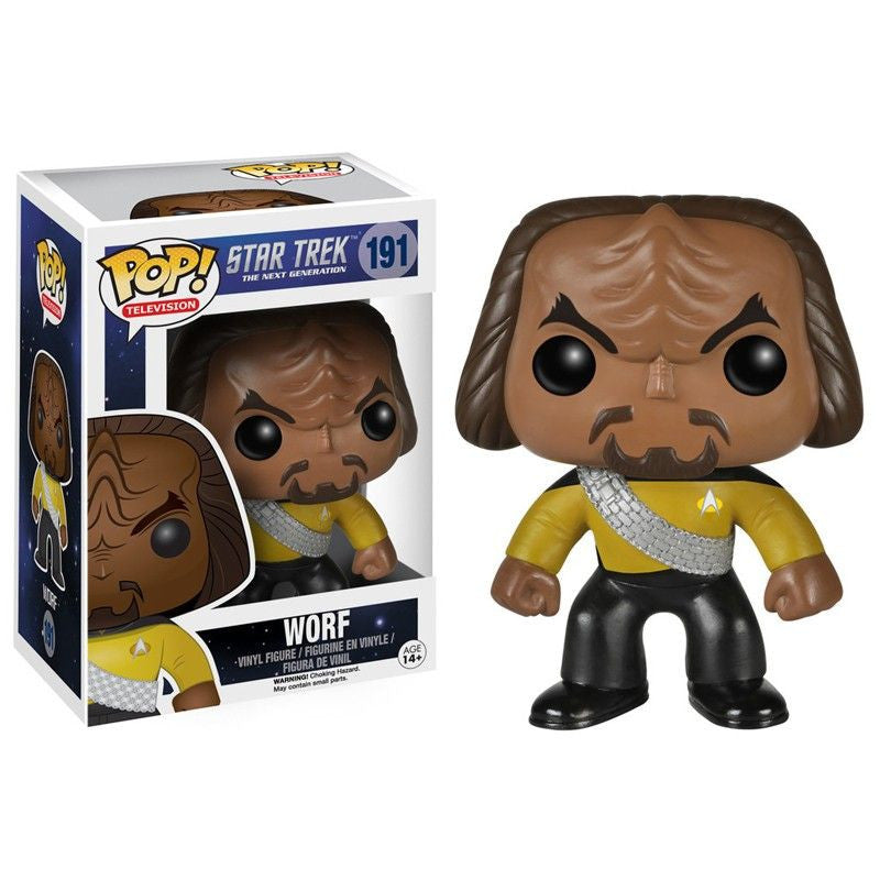 Star Trek The Next Generation Pop! Vinyl Figure Worf - Fugitive Toys